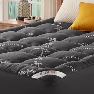 BEDLORE Queen Mattress Topper Viscose Derived from Bamboo