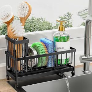 Cisily Sponge Holder for Kitchen Sink Caddy Organizer