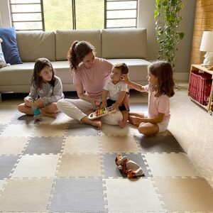 MioTetto Baby Play Mat Soft Foam Floor Tiles for Kids