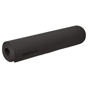 Amazon Basics TPE Yoga Mat – Green, 1/4-Inch