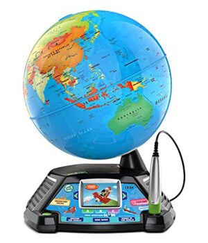 LeapFrog Interactive Childrens Globe | Smart Globe for Kids to Learn Geography While Having Fun | Pre School Educational Toys, Christmas Gifts for Children 5, 6, 7+ Year Olds